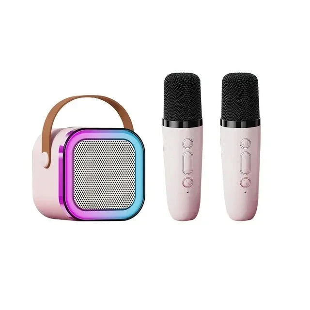 Speaker High-end luetooth Audio Small Home Ktv Karaoke Microphone Professional Children's Singing Bluetooth Speaker Column